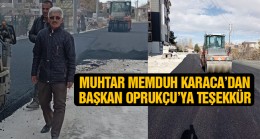 Belediye Asfalt Çalışmalarını Üçgöz’de Sürdürdü. Muhtar Karaca’dan Teşekkür Mesajı Geldi