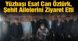 İlçe Jandarma Komutanından Şehit Ailelerine Ziyaret