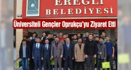 Üniversite Öğrencilerinden Başkan Oprukçu’ya Ziyaret