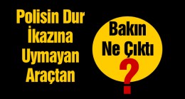 Polisin Dur İhtarına Ateş Açarak Karşılık Verdiler Ama Kaçamadılar.