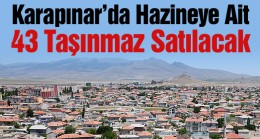 Karapınar İlçesinde Hazineye Ait 43 Adet Taşınmaz İhale İle Satılacak