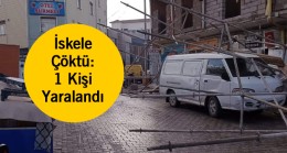 Tadilat Esnasında İskele Çöktü: 1 Kişi Yaralandı