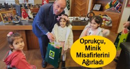 Miniklerden Başkan Oprukçu’ya Teşekkür Ziyaretleri