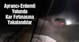 Ayrancı-Erdemli Yolunda Kar Fırtınasında Mahsur Kalan 5 Kişiyi Belediye Ekipleri Kurtardı