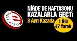 2 Ayrı Noktada 2 Tur Otobüsü ve Kazaya Müdahaleye Giden İtfaiye Aracı Devrildi