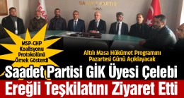 Saadet Partisi GİK Üyesi Çelebi: “Türkiye’de Bozulan Ekonomi ve Huzuru Yeniden İnşa Edeceğiz”