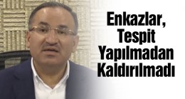 Adalet Bakanı Bekir Bozdağ, Yıkılan Binalarla İlgili 184 Şüphelinin Tutuklandığını Açıkladı