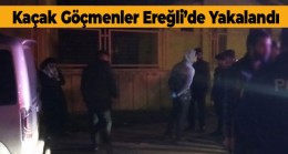 Kaçak Göçmenler, Ereğli Polisinin Uygulamasına Takıldı