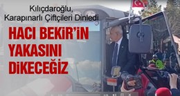 Kılıçdaroğlu Karapınarlı Çiftçilerle Biraraya Geldi