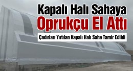 Çayhan Mahallesinin Yıpranan Halı Sahasına Oprukçu El Attı