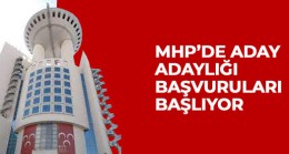 MHP’de Aday Adaylığı Başvuruları Başlıyor