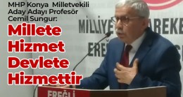 Prof. Dr. Cemil Sungur Aday Adaylığını Açıkladı