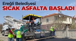 Ereğli Belediyesi, Sıcak Asfalt Çalışmalarına Namık Kemal Mahallesi İle Başladı