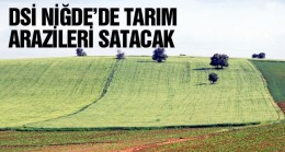 Niğde’de 17 Adet Tarım Arazisi Satışa Sunulacak