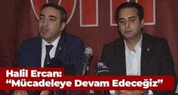 CHP Milletvekili Adayı Halil Ercan, Parti Binasında Basın Açıklaması Yaptı