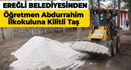 Ereğli Belediyesi Eğitim Kurumlarına Olan Desteğini Sürdürüyor