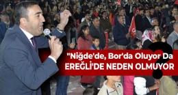 Halil Ercan Açık Hava Toplantılarına Miting Gibi Toplantıyla Başladı