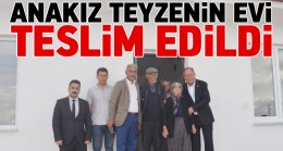 Evi Depremde Hasar Gören Anakız Öğer’e Oprukçu’nun Verdiği Ev Sözü Yerine Getirildi