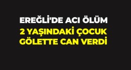 2 Yaşındaki Çocuk Sulama Göletine Düştü