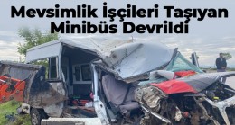 Ereğli’de İşçi Taşıyan Minibüs Şarampole Uçtu: 1 Ölü 8 Yaralı