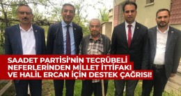 Necmettin Erbakan’ın Yakın Çalışma Arkadaşından Halil Ercan’a Destek Çağrısı