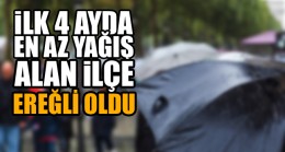 Ereğli’ye Nisan Ayında Ne Kadar Yağış Düştü