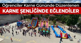 Öğrencilere Festival Gibi Karne Şenliği Sürprizi