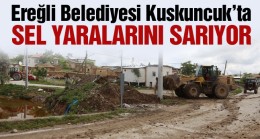 Ereğli Belediyesi Kuskuncuk Mahallesi’nde Yaraları Sarıyor