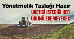 Tarımsal Üretimde Planlama Dönemi Geliyor