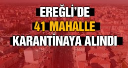 Ereğli’de 41 Mahallede Şap Hastalığı Nedeni İle Karantina Uygulaması Başlatıldı