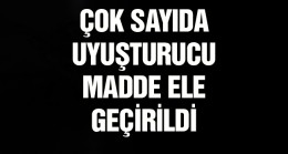 Karapınar’da Uyuşturucu Madde Operasyonu