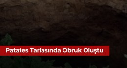 Karapınar İlçesinde Yeni Obruk Oluştu