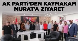 Başkan Dursun’dan Kaymakam Murat’a  Hayırlı Olsun Ziyareti