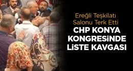 CHP Kongresinde Olay Çıktı. Ereğli Teşkilatı, Ereğli’nin Görmezden Gelinmesine Tepki Gösterdi