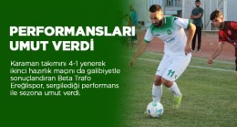 Ereğlispor-Karaman Gençlerbirliği Maçı Ereğli’nin Galibiyeti İle Sonuçlandı