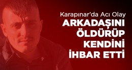 Karapınar’da Arkadaşını Bıçaklayarak Öldüren Genç, Kendisini İhbar Etti