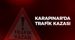 Karapınar’da Meydana Gelen Trafik Kazasında Devrilen Tırın Sürücüsü Yaralandı