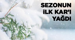 Sonbahar Kendini Hissettirmeye Başladı. Mevsimin İlk Kar Yağışı Görüldü