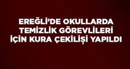 Ereğli Milli Eğitim Temizlik Görevlileri Kura Çekilişi Sonuçları… Alfabetik İsim Listesi İçin Tıklayın