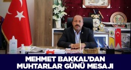 Halkapınar Belediye Başkanı Mehmet Bakkal’dan Muhtarlar Günü Mesajı