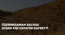 Karapınar İlçesinde Üzerine Saman Balyası Düşen Kişi Hayatını Kaybetti