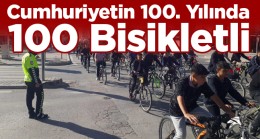Cumhuriyetin 100. Yılında 100 Bisikletli Pedal Çevirdi
