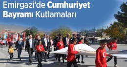 Emirgazi’de Cumhuriyet Bayramı Kutlamaları