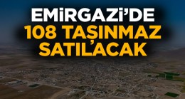 Emirgazi Milli Emlak Şefliği, 108 Adet Taşınması Satışa Çıkardı