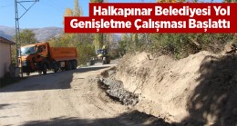 Halkapınar’da Yol Genişletme Çalışmaları