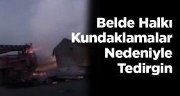 Beldede 4 Ev Kundaklandı. Jandarma Şüphelilerin Peşinde