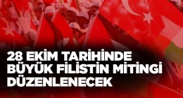 AK Parti İstanbul İl Başkanlığı Büyük Filistin Mitingi Düzenleyecek