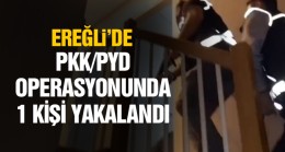 Ereğli’de PKK/PYD Operasyonunda 1 Kişi Yakalandı