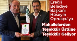 Türbe Mahallesi Muhtarından Oprukçu’ya Teşekkür