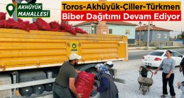 Ereğli Belediyesi 4 Mahalleye Daha Biber Dağıttı